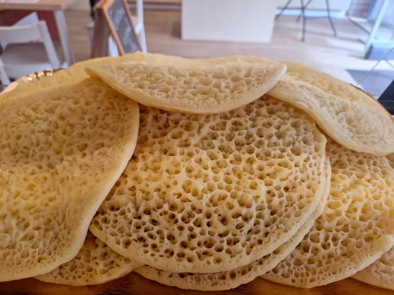 Crêpes mille-trous (baghrir) faites maison